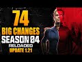 74 Big Changes in The Season 4 Reloaded Update (Modern Warfare 2 Update 1.21)