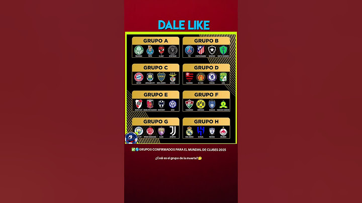 ✅🌎GRUPOS CONFIRMADOS PARA EL MUNDIAL DE CLUBES 2025¿Cuál es el grupo de la muerte?🤔