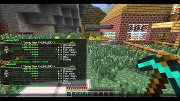 How to use towny maps