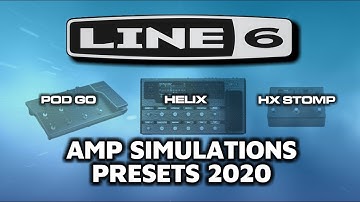 Line 6 POD GO, HX Stomp & Helix Voodoo V Plex Preset demo