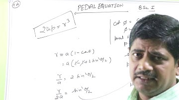 ||Pedal Equation || DIFFERENTIAL CALCULUS || MATHS BY-P.K SIR