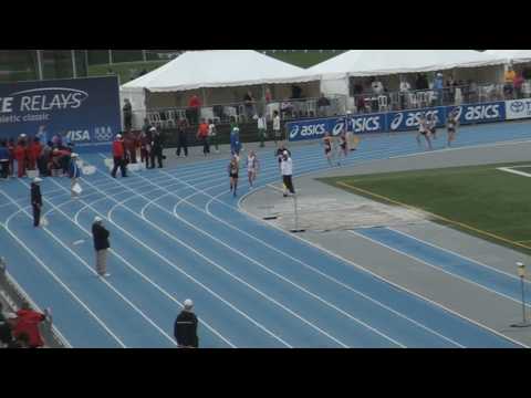 Ankeny Girls 4x400m at Drake - Finals