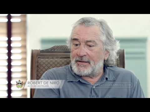 Video: Robert De Niro týmy s miliardářem Jamesem Packerem pro Paradise nalezeno luxusní Barbuda Resort