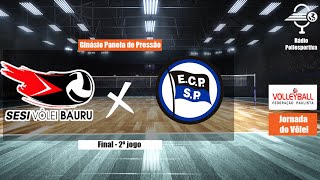 Sesi Vôlei Bauru e EC Pinheiros farão a final do Paulista Feminino 2022 –  FPV