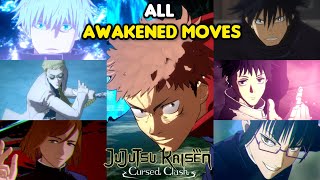 All Ultimates-Jujutsu Kaisen: Cursed Clash (All Awakened Moves) [ENG DUB]