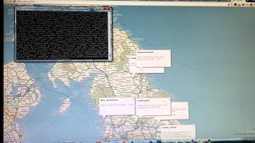 Twitter mapping app processing the #cin hashtag