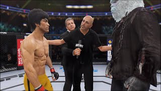 Bruce Lee Vs. Monkey Man - Ea Sports Ufc 4 - Epic Fight 🔥🐲