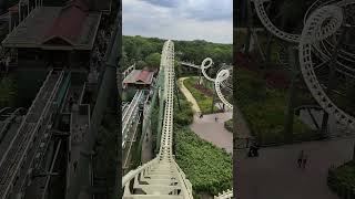 Efteling’s Python Roller Coaster Front Row POV🎢