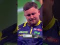 🎯 Luke Littler clinical 105 finish against Mensur Suljovic at Ally Pally! 🔥 #shorts #darts #pdc