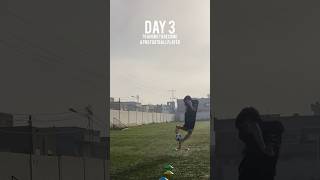 Day 3 training to become a pro football player 🥶🤙🏼#day3 #football #soccer #discipline #proplayer 💫