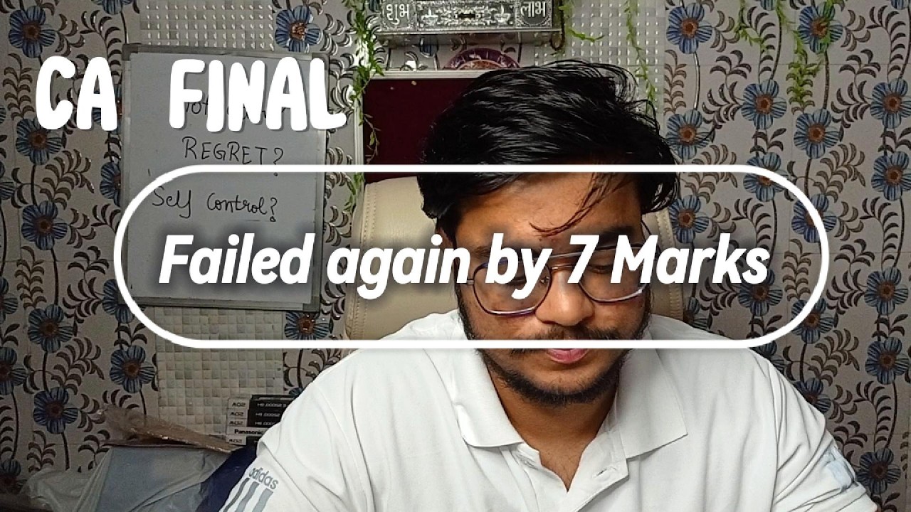 I Failed in CA Exams Jan 2026 | CA FINAL RESULTS | #castudents #castudentlife #result #caresults
