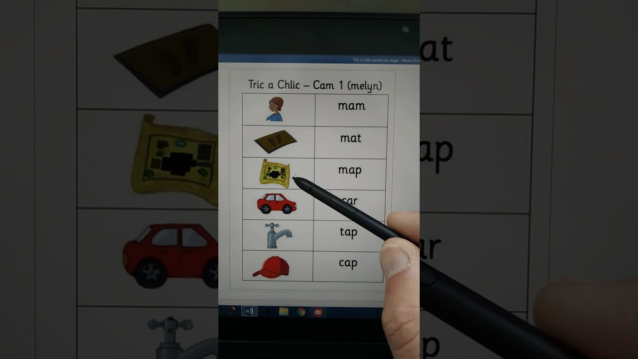 Key Words Stage 1 Tric a Chlic First Set Melyn YouTube