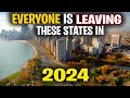 Top 12 states that people are leaving in america in 2024