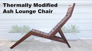 Thermally Modified Ash Outdoor Lounge