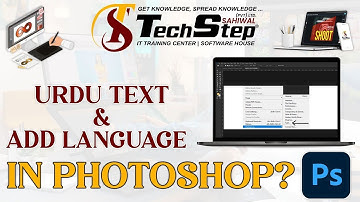 Lecture 29 | Urdu Text & Add Language in Photoshop | Photoshop | TechStep Sahiwal