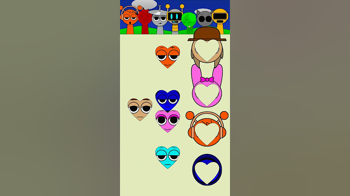 Test IQ Challenge! Heart of the Incredibox Spunki Face  #colors #testiq #funny #games #sprunki