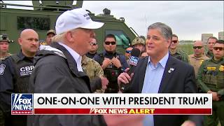 Trump Speaks Out On 'Hannity' During Trip To Border