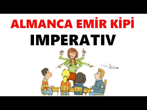 61.DERS ALMANCA| 11.sınıf 2.ÜNİTE ders 11 | Emir Kipi - der Imperativ