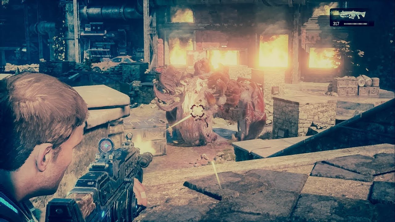 Gears of War 4 Act 52 Inconceivable difficulty NO deaths with