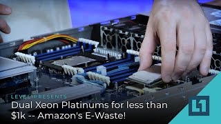 Dual Xeon Platinum — менее чем за 1 тысячу долларов! Электронные отходы Amazon!