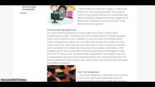 Social Studies screencast