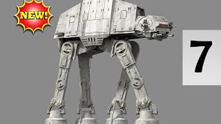 MINECRAFT - AT AT WALKER - STAR WARS - Part 7 - TUTORIAL - BUILDING - GAMEPLAY - LETS PLAY - AT AT