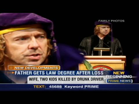 HLN: Father gets law degree after loss