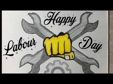 Free Vector | Hand drawn labour day background