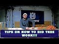 How To Bid Tree Work Tips!!!
