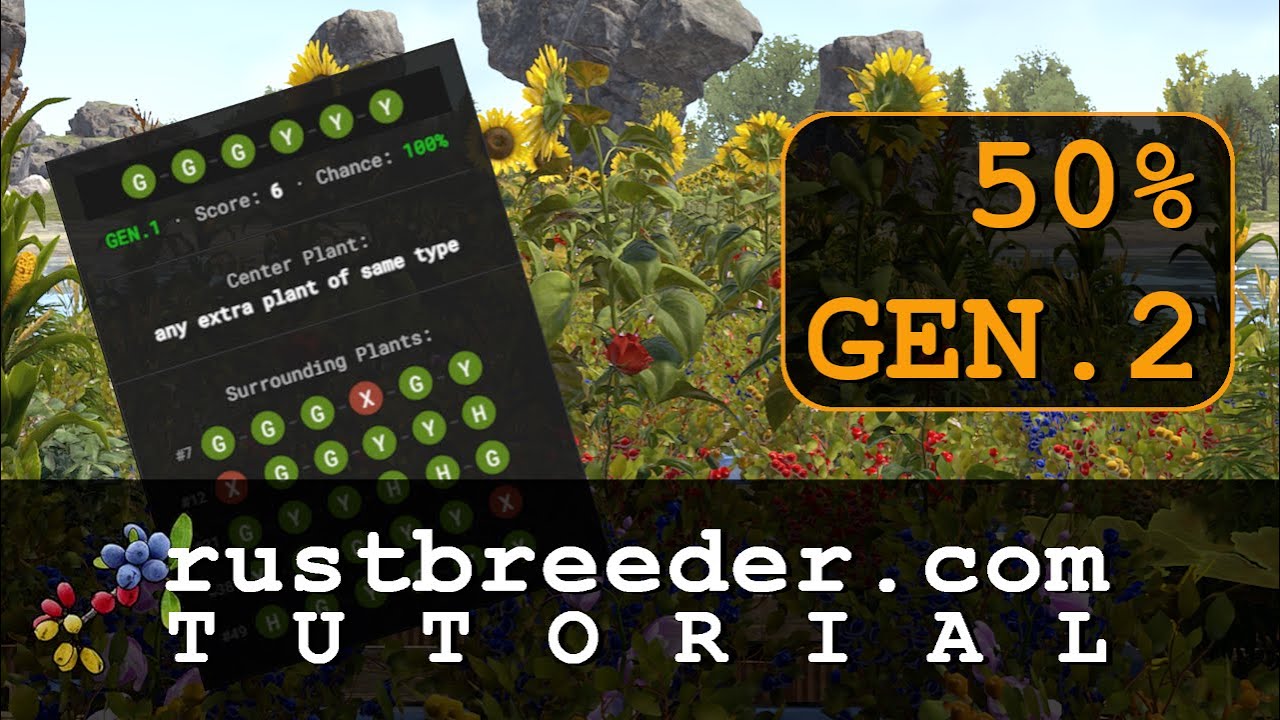 Rust Seed Breeding rustbreeder.com - TUTORIAL - YouTube