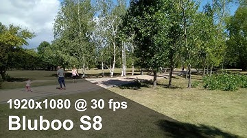 Bluboo S8 - Full HD (1080p) camera video sample