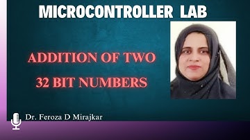 Program to add two 32 bit Numbers