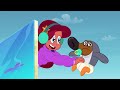 ZIG e SHARKO 🐧 O pinguim mais fofo do bloco de gelo ❄🤣 Português Brasil |  Cartoon for Kids