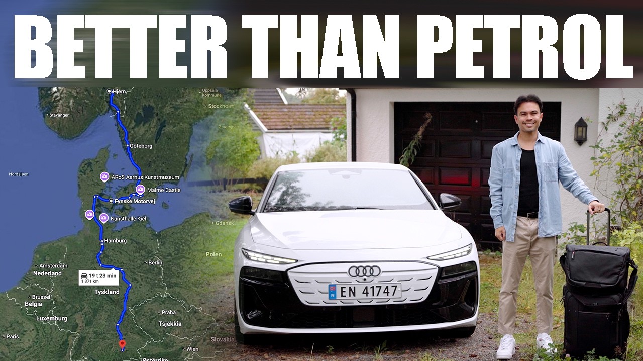 4000-километровое автопутешествие по Европе на Audi A6 Sportback e-tron Quattro | Осло - Гамбург ...