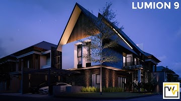 D+V HOUSE ALAM SUTERA ANIMATION (LUMION 9) by WIL VIZ