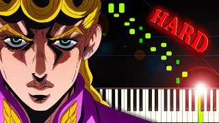 Fighting Gold (OP 8, from Jojo's Bizarre Adventure: Golden Wind) - Piano Tutorial chords