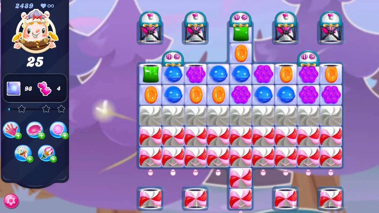Candy Crush Saga LEVEL 2494 NO BOOSTERS - YouTube