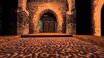 Unreal 0.871d beta (August 1997) - RUINS8 (beta Temple of Vandora)