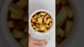 3 Ingredient Healthy Apple Pie Protein Bowl