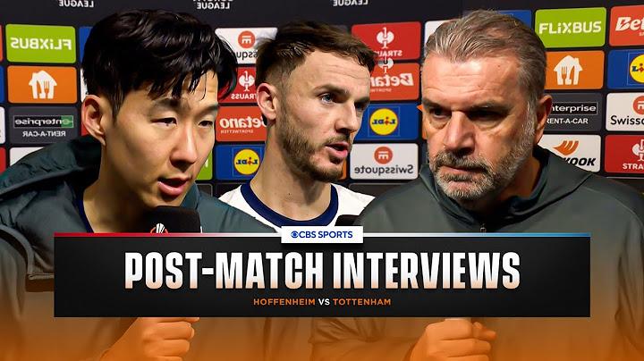 Son, Maddison & Ange react after Spurs UEL win! | Hoffenheim vs Tottenham | Post-Match Interviews