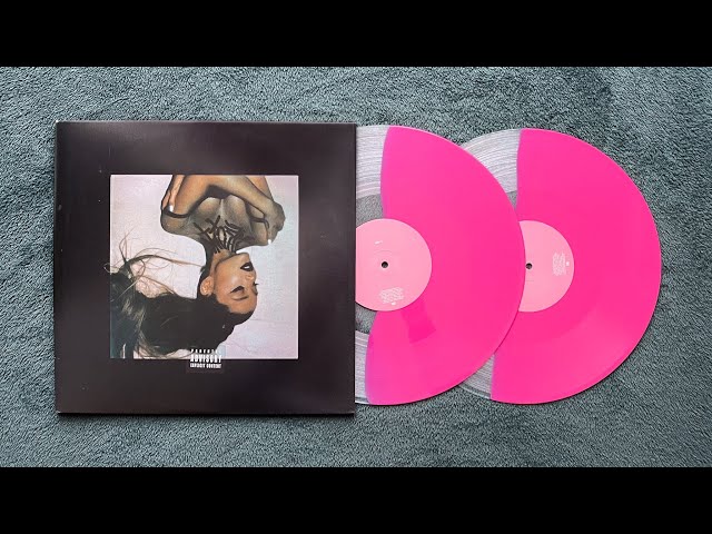 THANK U, NEXT - Ariana Grande (Store Exclusive Clear & Pink Split)