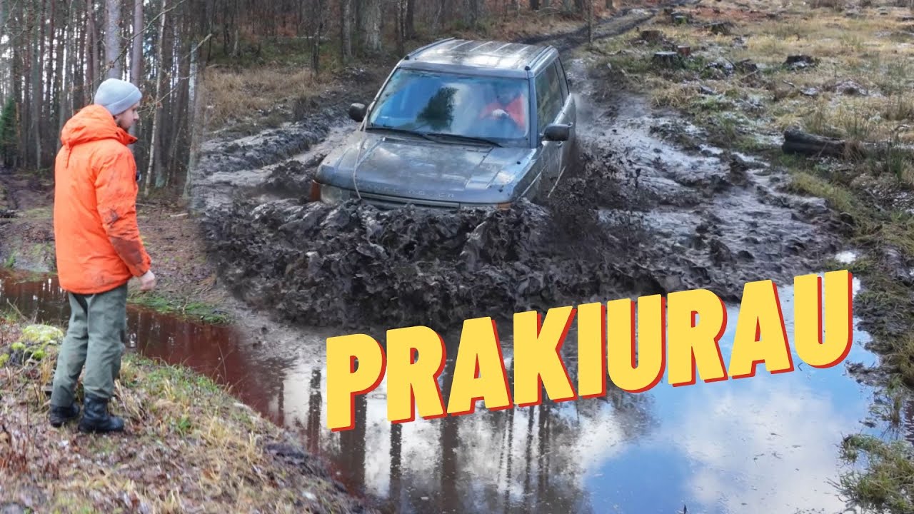 Patrol 'iu keliukų neatlaikęs Range Rover L322 vėl sugedo