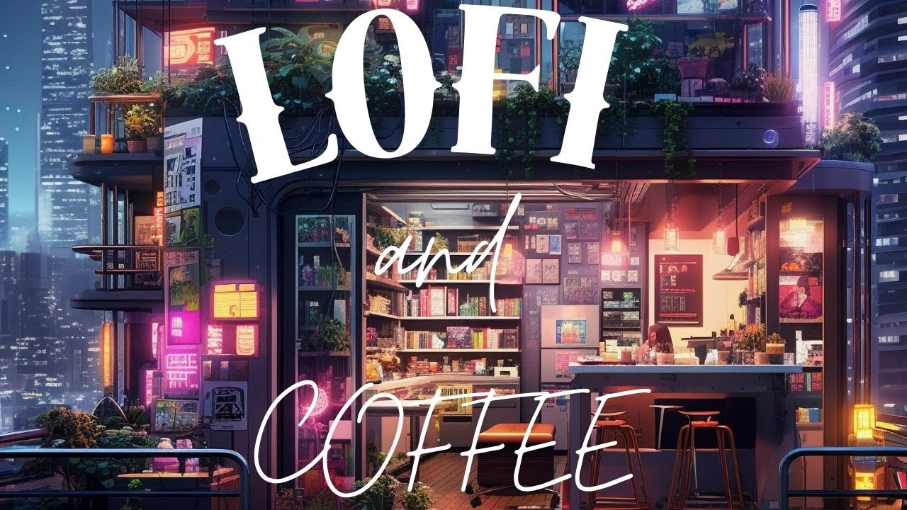 LATE NIGHT WORK AT THE CAFE ~ ☕ LOFI beats to focus on your work - YouTube