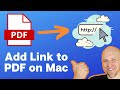 How to Add a Link to a PDF on Mac