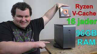 Mini PC s 96GB RAM a 16jádrovým Ryzenem 7950X3D pro nejnáročnější práci na cestách