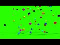 FREE HD Green Screen - COLORFUL BOUNCY BALLS