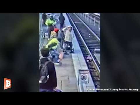 MONSTER! Portland Woman Shoves TODDLER Onto Train Tracks