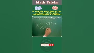 Find unit digit | unit digit concepts |unit digit tricks | math tricks #shorts