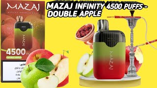 Mazaj Infinity 4500 Puffs - Double Apple Be The First To Review This Product Mazaj Vape