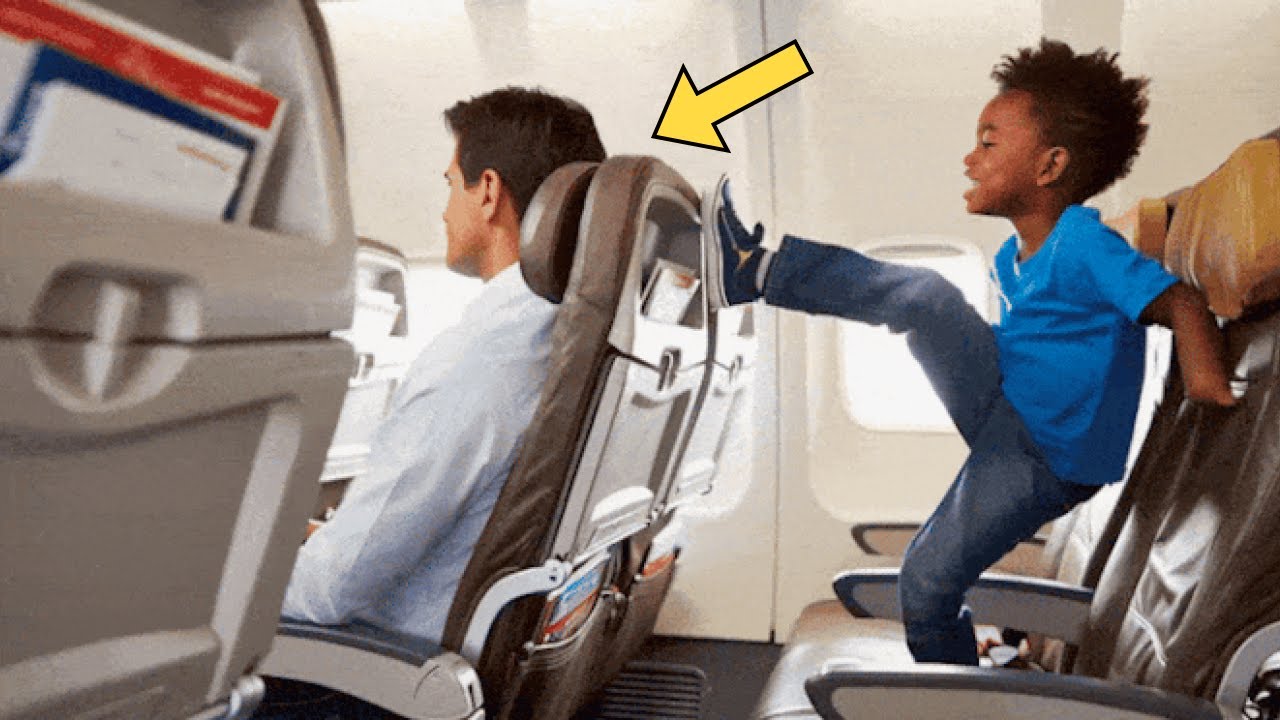 Man Intervenes as Boy Jumps on Seats – Watch the Outcome